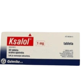 Alprazolam (Ksalol) 1 mg