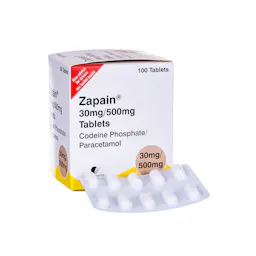 Zapain 30mg/500mg Tablets